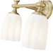 Z-Lite Orion Vanity Modern Gold 2 Light 1102-2V-MGLD | theLightShop