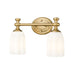 Z-Lite Orion Vanity Modern Gold 2 Light 1102-2V-MGLD | theLightShop