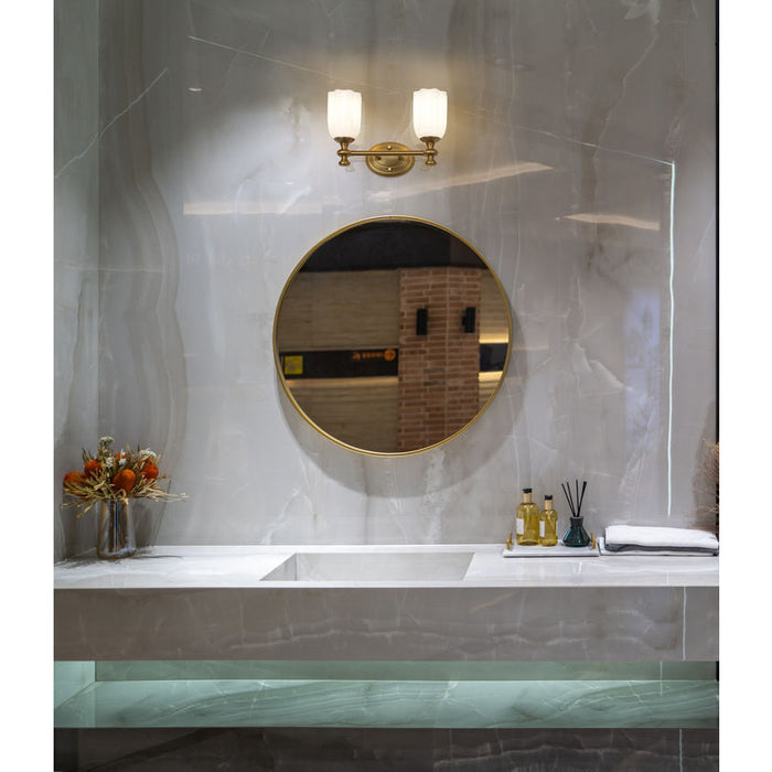 Z-Lite Orion Vanity Modern Gold 2 Light 1102-2V-MGLD | theLightShop
