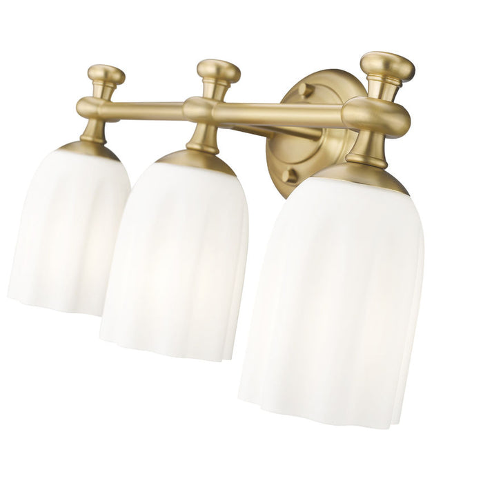 Z-Lite Orion Vanity Modern Gold 3 Light 1102-3V-MGLD | theLightShop