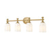 Z-Lite Orion Vanity Modern Gold 4 Light 1102-4V-MGLD | theLightShop
