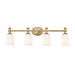 Z-Lite Orion Vanity Modern Gold 4 Light 1102-4V-MGLD | theLightShop