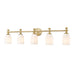 Z-Lite Orion Vanity Modern Gold 5 Light 1102-5V-MGLD | theLightShop