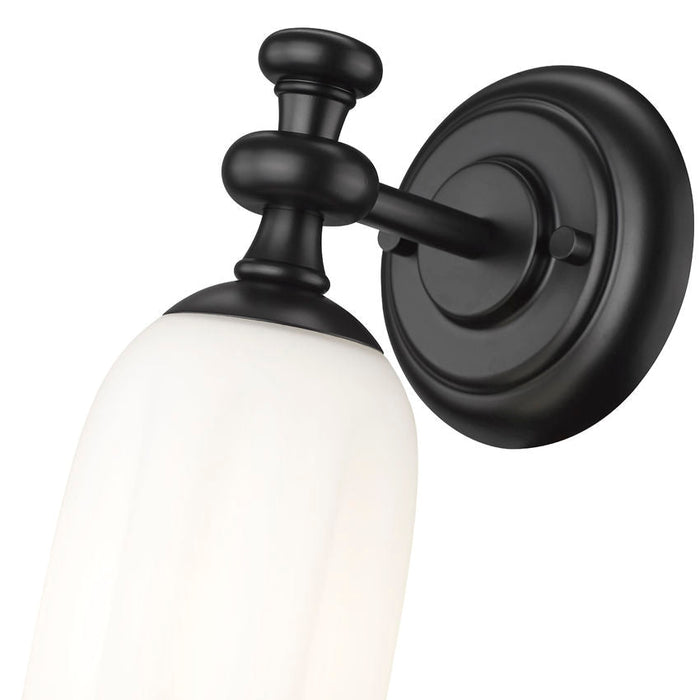 Z-Lite Orion Wall Sconce Matte Black 1 Light 1102-1S-MB | theLightShop