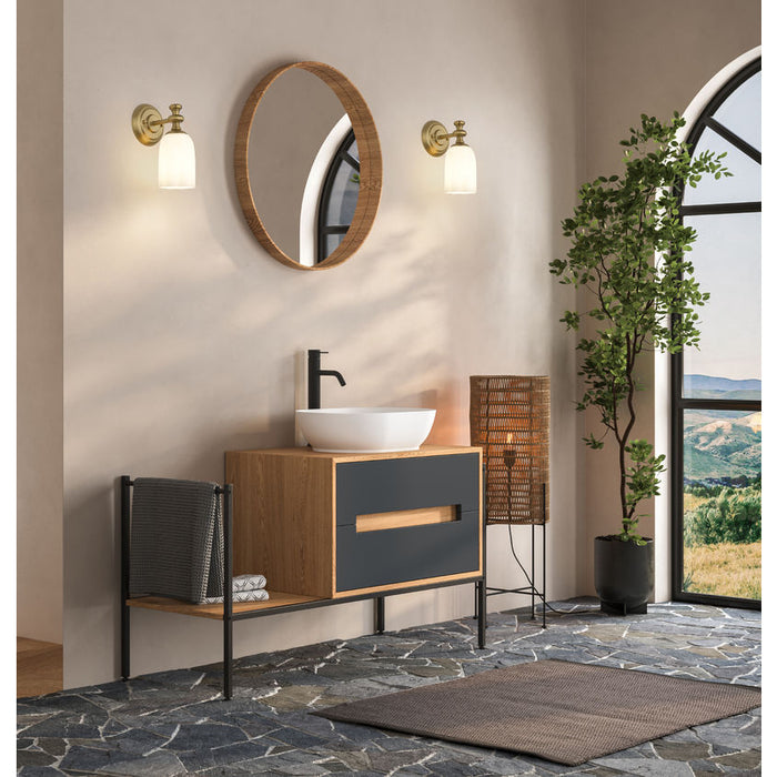 Z-Lite Orion Wall Sconce Modern Gold 1 Light 1102-1S-MGLD | theLightShop