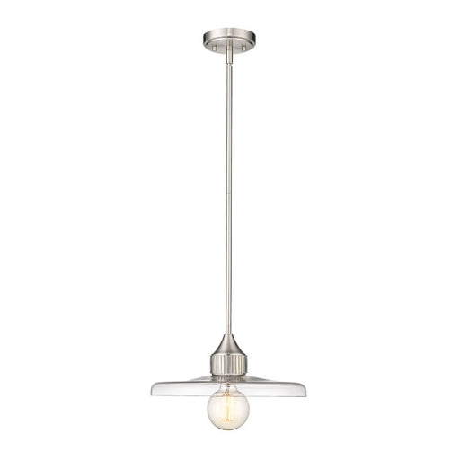 Z-Lite Paloma Brushed Nickel 1 Light Pendant 821P14-BN | theLightShop