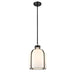 Z-Lite Pearson Matte Black 1 Light Chandelier 818-9MB | theLightShop