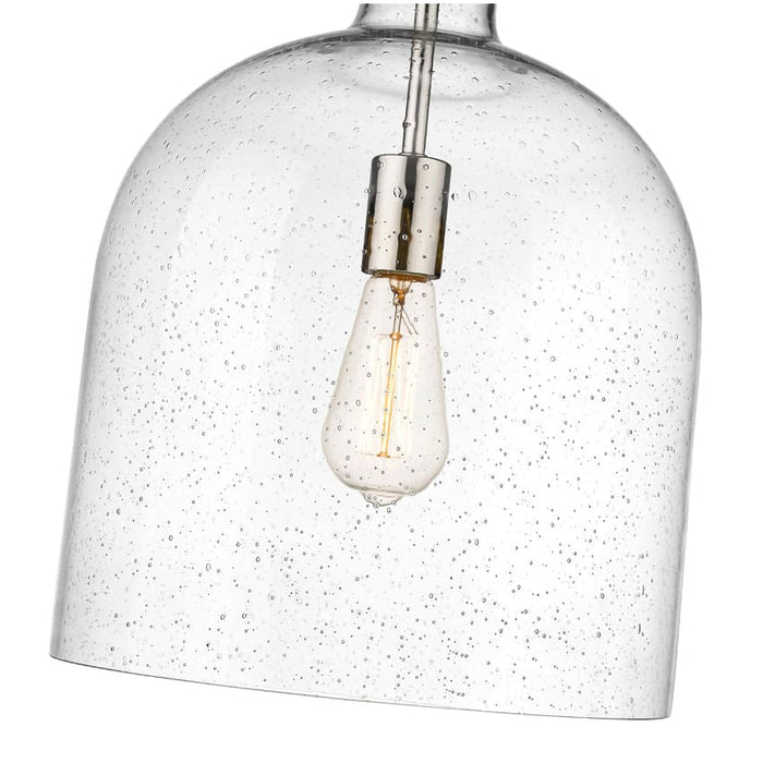 Z-Lite Pearson Polished Nickel 1 Light Chandelier 817-12PN | theLightShop
