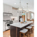 Z-Lite Prescott Brushed Nickel 3 Light Pendant 341P12-BN | theLightShop