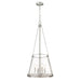 Z-Lite Prescott Brushed Nickel 4 Light Pendant 341P18-BN | theLightShop