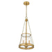 Z-Lite Prescott Rubbed Brass 3 Light Pendant 341P12-RB | theLightShop