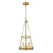 Z-Lite Prescott Rubbed Brass 3 Light Pendant 341P12-RB | theLightShop