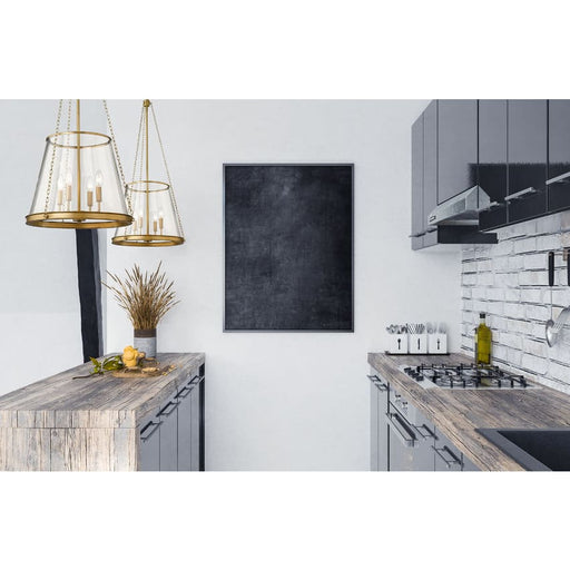 Z-Lite Prescott Rubbed Brass 4 Light Pendant 341P18-RB | theLightShop