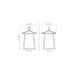 Z-Lite Rainer Outdoor Pendant Black 5 Light 5015CHXL-BK | theLightShop