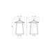 Z-Lite Rainer Outdoor Pendant Black 6 Light 5015CHXXL-BK | theLightShop