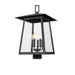 Z-Lite Rainer Outdoor Post Mount Fixture Black 5 Light 5015PHXLS-BK | theLightShop