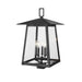 Z-Lite Rainer Outdoor Post Mount Fixture Black 5 Light 5015PHXLS-BK | theLightShop
