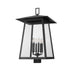Z-Lite Rainer Outdoor Post Mount Fixture Black 6 Light 5015PHXXLS-BK | theLightShop