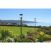 Z-Lite Rainer Outdoor Post Mounted Fixture Black 4 Light 5015PHBR-5009P96-BK | theLightShop