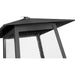 Z-Lite Rainer Outdoor Post Mounted Fixture Black 4 Light 5015PHBR-5011P-BK | theLightShop