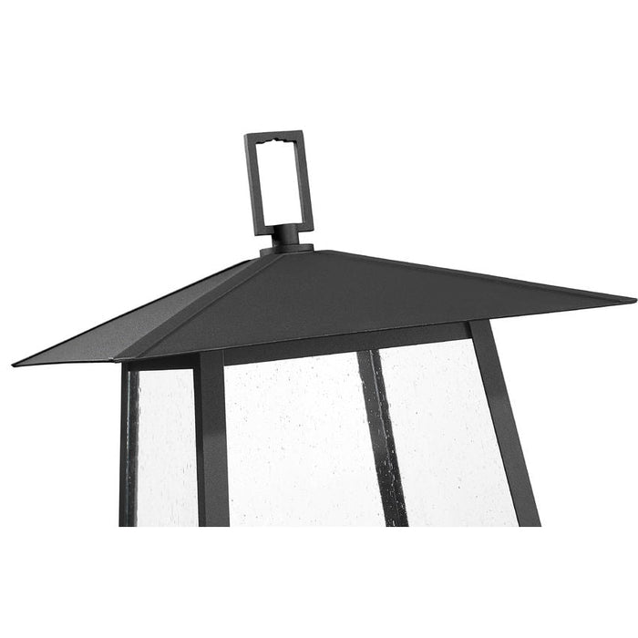 Z-Lite Rainer Outdoor Post Mounted Fixture Black 4 Light 5015PHBR-5012P-BK | theLightShop