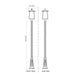 Z-Lite Rainer Outdoor Post Mounted Fixture Black 4 Light 5015PHBR-519P-BK | theLightShop