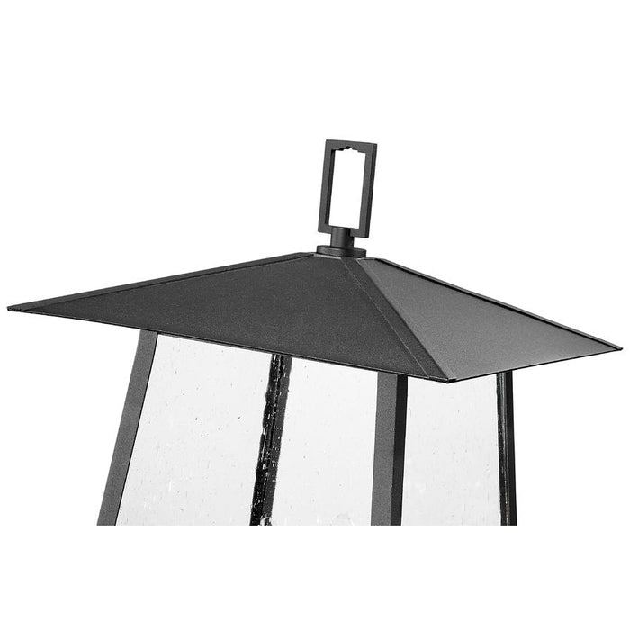 Z-Lite Rainer Outdoor Post Mounted Fixture Black 4 Light 5015PHBS-536P-BK | theLightShop