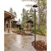 Z-Lite Rainer Outdoor Post Mounted Fixture Black 5 Light 5015PHXLR-5009P120-B | theLightShop