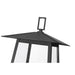 Z-Lite Rainer Outdoor Post Mounted Fixture Black 5 Light 5015PHXLR-5009P120-B | theLightShop