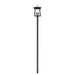 Z-Lite Rainer Outdoor Post Mounted Fixture Black 5 Light 5015PHXLR-5009P120-B | theLightShop