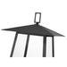 Z-Lite Rainer Outdoor Post Mounted Fixture Black 5 Light 5015PHXLR-5009P96-BK | theLightShop