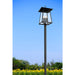 Z-Lite Rainer Outdoor Post Mounted Fixture Black 6 Light 5015PHXXLR-511P-BK | theLightShop