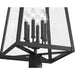 Z-Lite Rainer Outdoor Post Mounted Fixture Black 6 Light 5015PHXXLR-511P-BK | theLightShop