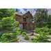 Z-Lite Rainer Outdoor Post Mounted Fixture Black 6 Light 5015PHXXLR-564P-BK | theLightShop