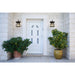 Z-Lite Rainer Outdoor Wall Sconce Black 1 Light 5015S-BK | theLightShop