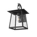 Z-Lite Rainer Outdoor Wall Sconce Black 1 Light 5015S-BK | theLightShop