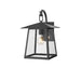 Z-Lite Rainer Outdoor Wall Sconce Black 1 Light 5015S-BK | theLightShop