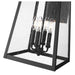 Z-Lite Rainer Outdoor Wall Sconce Black 4 Light 5015B-BK | theLightShop