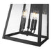 Z-Lite Rainer Outdoor Wall Sconce Black 5 Light 5015XL-BK | theLightShop