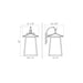 Z-Lite Rainer Outdoor Wall Sconce Black 6 Light 5015XXL-BK | theLightShop