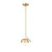 Z-Lite Realm Sphere 1 Light 8’’ Pendant - Modern Gold