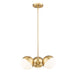 Z-Lite Realm Sphere 3 Light Chandelier - Modern Gold