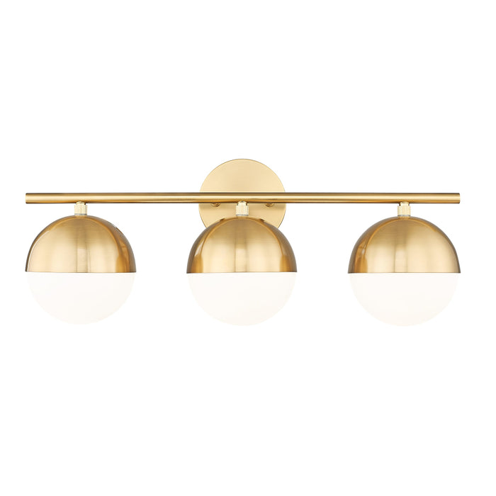 Z-Lite Realm Sphere 3 Light Vanity Light - Modern Gold