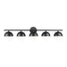 Z-Lite Realm Sphere 5 Light Vanity Light - Matte Black