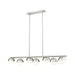 Z-Lite Realm Sphere 7 Light Linear Chandelier - Brushed Nickel