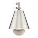 Z-Lite Regent Swing-Arm Wall Lamp Brushed Nickel 1 Light 347S-BN | theLightShop