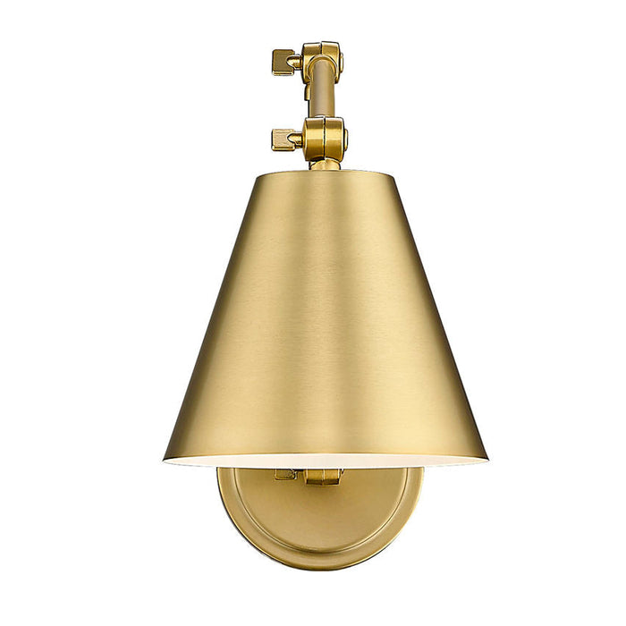 Z-Lite Regent Swing-Arm Wall Lamp Modern Gold 1 Light 347S-MGLD | theLightShop
