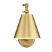 Z-Lite Regent Swing-Arm Wall Lamp Modern Gold 1 Light 347S-MGLD | theLightShop