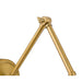 Z-Lite Regent Swing-Arm Wall Lamp Rubbed Brass 1 Light 347S-RB | theLightShop