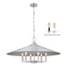 Z-Lite Rialto 6 Light Chandelier - Signature Pewter